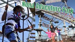 Braved our fears! | 60ft CLIMBING TOWER at Nona Adventure Park!