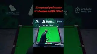 Exceptional performance of robertson BIG FINAL #wiqisnookerworld #snooker #worldsnooker