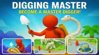 Digging Master ⛏️🦴 | Archaeology & Museum Tycoon Gameplay (Android)