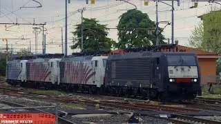 ORIENT EXPRESS, MISTONI, QUADUPRLE, TRIPLE A VERONA PORTA NUOVA #3 #treni #verona