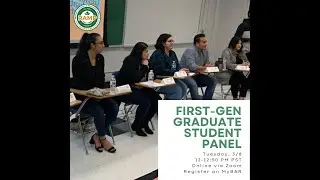 RAMP First-Generation Graduate Student Panel