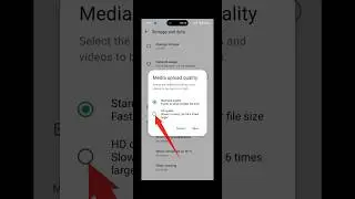 How To Send HD Photos In Whatsapp | Whatsapp Par hd Photo Kaise Bheje #shorts