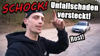 DER LACK IST AB! Versteckter Unfallschaden | Spachtel | ROST | E36 323i