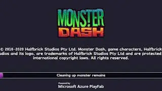 New game play - MONSTER DASH