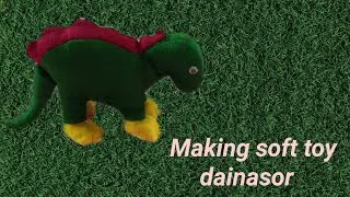 Soft toys making tutorial || বাড়িতে বসে হাতের তৈরি soft toy 🦖🐻||