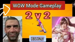 Bgmi Funny Gameplay 🤣 Wow Mode DBS only , Girl Gamer.