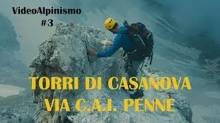 Torri di casanova via C.A.I. Penne 4k - VideoAlpinismo #3