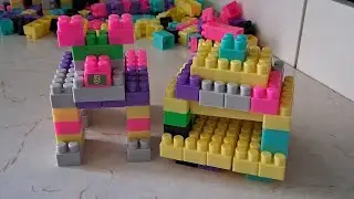 How To Make A Dog House Building Blocks Tutorial DIY Relaxation Asrm #satisfyingasmr #learning 