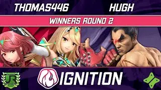 Ignition 258 WINNERS ROUND 2 - Thomas446 (Pyra & Mythra) vs Hugh (Kazuya)