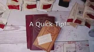Word Phrases for Your Junk Journals - Quick and Inexpensive Ephemera!