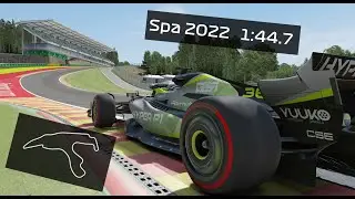 Assetto Corsa - RSS Hybrid 2023 V1 (CSP) - SPA 2022 HOTLAP + SETUP 1:44.7
