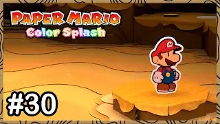 Las cavernas desérticas | Paper mario Color Splash gameplay Español