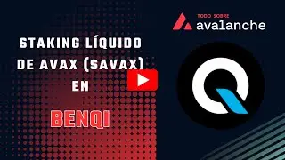 C&oacute;mo hacer staking l&iacute;quido de AVAX (sAVAX) en Benqi