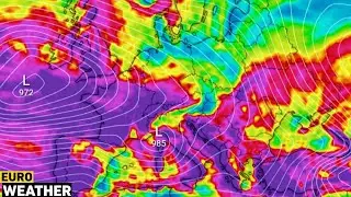 European Weather | ECMWF Model Precipitation February 16, 2026 - RainStorms In Europe