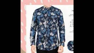 Trend Style Kemeja batik pria slimfit lengan panjang eksklusif terbaru 2020