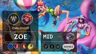 Zoe Mid vs Kassadin - EUW Challenger Patch 9.24