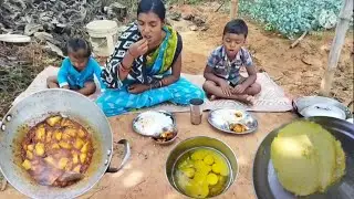 Egg panner masala cooking and eating//village cooking new video//@therealvillagecooking