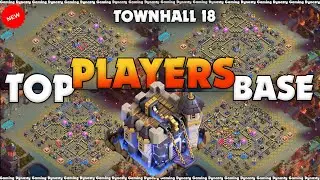 Best TH18 Legend + E-Sports Base Ranked - Anti 3 star Th18 Defence - Push Base th18 base Links!