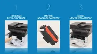 [Smart Tips] How to change the toner cartridge for M2670, M2671, M2870, M2880 series