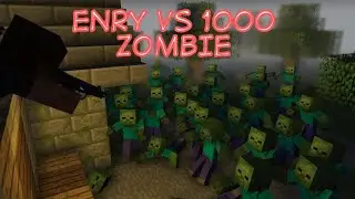 ЭНДЕРМЕН VS 10000 ЗОМБИ!|Майнкрафт арена! Битва с Зомби!