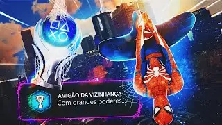 A Platina de Homem-aranha ME ENLOUQUECEU (E você nem sabe o porque...) | Marvel's Spider-Man