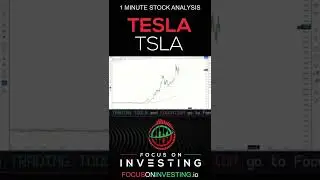 TESLA | 1 Minute Stock Review | Focus On Investing | TSLA #Shorts