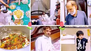 Aj meri bahonon ny mil ky khana bnaya 😋💕#ismatsharifvlogs #yummy #biryani #happyfamily #happy #fyp 