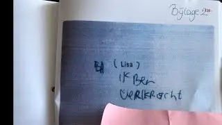 De kluisverklaring van Lisa… (van de Argos-docu 'Het Verhaal van Lisa' )
