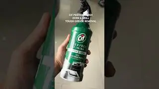 Cif Perfect Finish Oven Grill Cleaner | Tough Stain & Grease Removal | Best Kitchen Cleaning #shorts