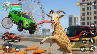 🚨 Goat Madness: Animal 🐐 Simulator - Android GamePlay