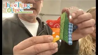 Simple and Adorable Fabric Christmas Ornaments