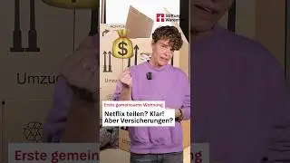 Erste gemeinsame Wohnung: Diese Versicherungen kannst du teilen! (Stiftung Warentest Finanzen)