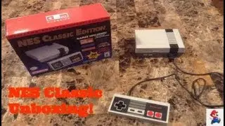 NES CLASSIC Unboxing, Set-Up, & Gameplay! FINALLY!!!