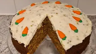 Sabroso Pastel de Zanahoria.🥕🥕🥕 Carrot Cake. From Colombia.