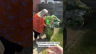 JEG OVERRASKER MIN MOR P&Aring; MIN F&Oslash;DSELSDAG!😍🇩🇰