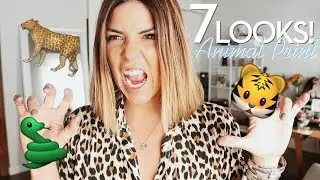 TENDENCIA ANIMAL PRINT | 7 LOOKS! | Trendy Taste