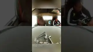 Dashcam video of semi crashing off bridge in Louisville