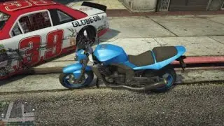 GTA 5 Online - The Ultra Blue Shitzu Vader with Plates