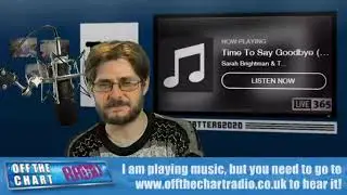 Live on Off The Chart Radio Pop Up