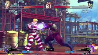 Super Street Fighter IV - dnm3rd (Cody) Vs lsy9983 (Bison)