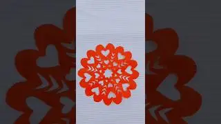 Paper Craft Decorations #shorts #nowmindcraft #youtubeshorts #satisfying #craft #diy