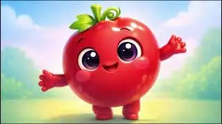 Tomato Song for Kids | Fun Vegetable Dance Rhyme | Kidmelon