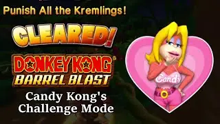 Donkey Kong Barrel Blast: Candy Kong's Challenges