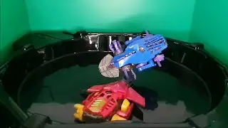 Fight☆105 - BLAZE HAWK vs FLASH FANG - Break Go Ga Wars Ultimate Battle!