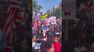 This is Washington DC  huge protest breaks