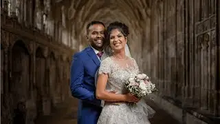 Akash &hearts; Steffi // Stunning Wedding Video | Gloucester Cathedral and Cheltenham Town Hall