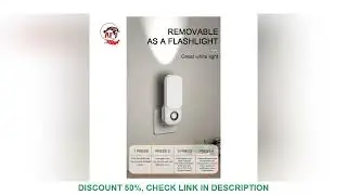 AF90-LED Induction Night Light Intelligent Wireless Plug-In Aisle Corridor Night Bedroom Night Light