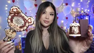 ASMR | Doing Your Makeup 💄 Chocolate Themed 🍫 (Personal Attention & Layered Sounds)