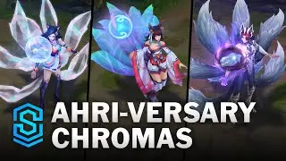Ahri-versary Chromas | League of Legends