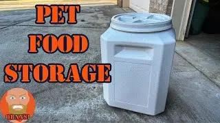 Secure Pet Food Storage